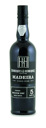 Henriques & Henriques 5 Years Old Medium Dry Madeira