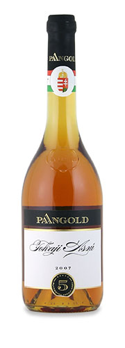 Paangold Tokaji S&aacute;rgamuskot&aacute;ly Asz&uacute; 5 Puttonyos