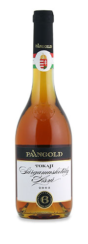 Paangold Tokaji Asz&uacute; S&aacute;rgamuskot&aacute;ly 6 Puttonyos