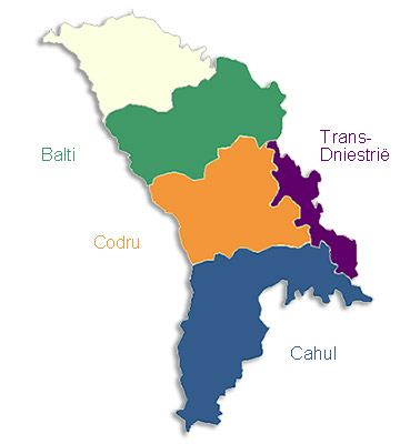 moldavische wijngebieden